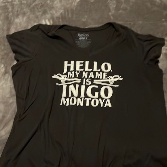 torrid Tops - V Neck black tee from Torrid and The Princess Bride